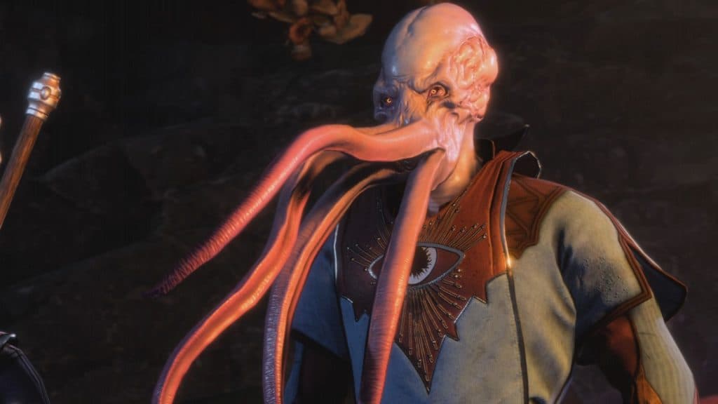 an image of a Mind Flayer in Baldur's Gate 3