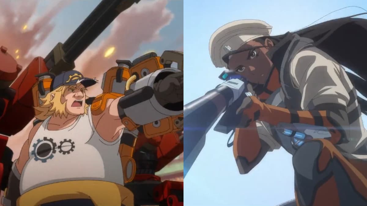 Overwatch 2 anime series torbjorn and ana