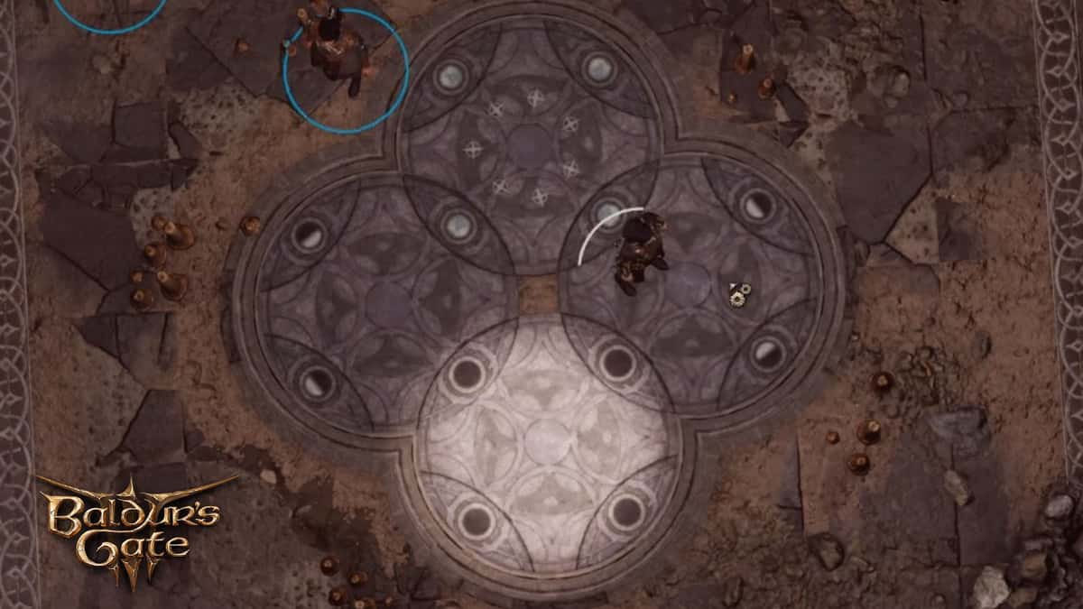 an image of the moon door puzzle in Baldur's Gate 3