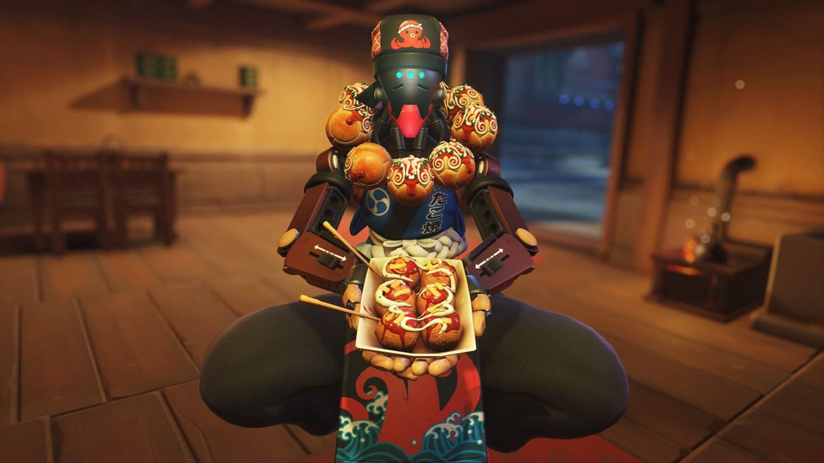 Overwatch 2 Zenyatta Takoyaki Skin