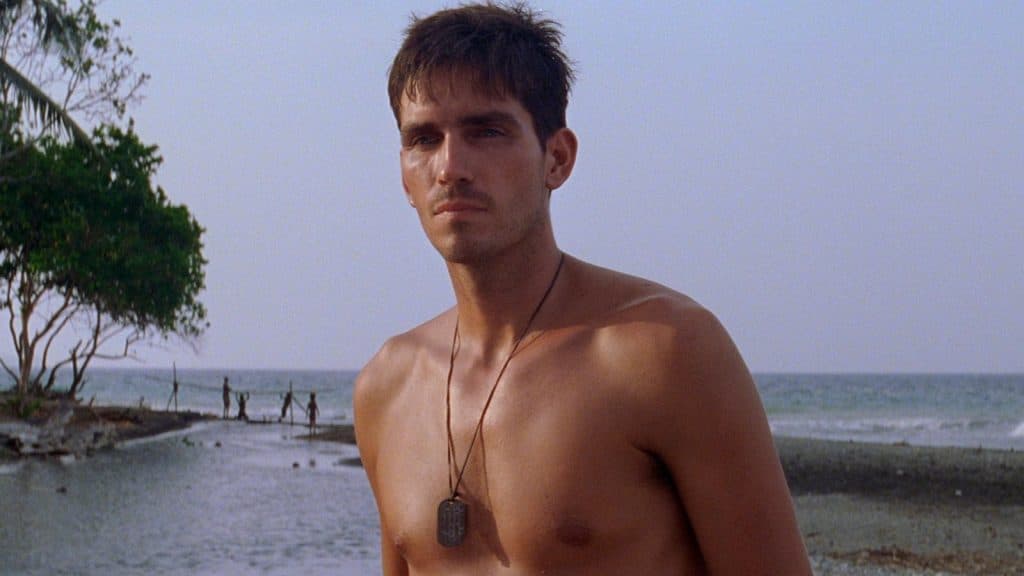 Jim Caviezel in The Thin Red Line