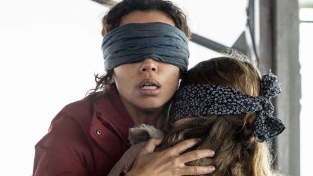 Georgina Campbell as Claire in Bird Box Barcelona