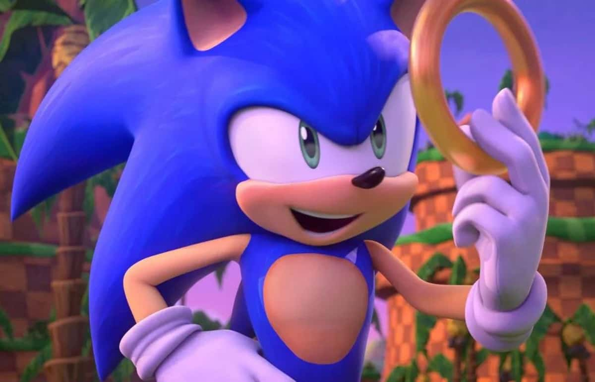 A still from Sonic Prime