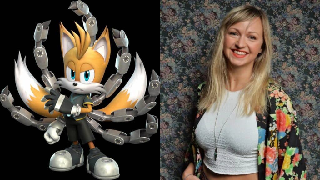 Tails Nine and Ashleigh Ball