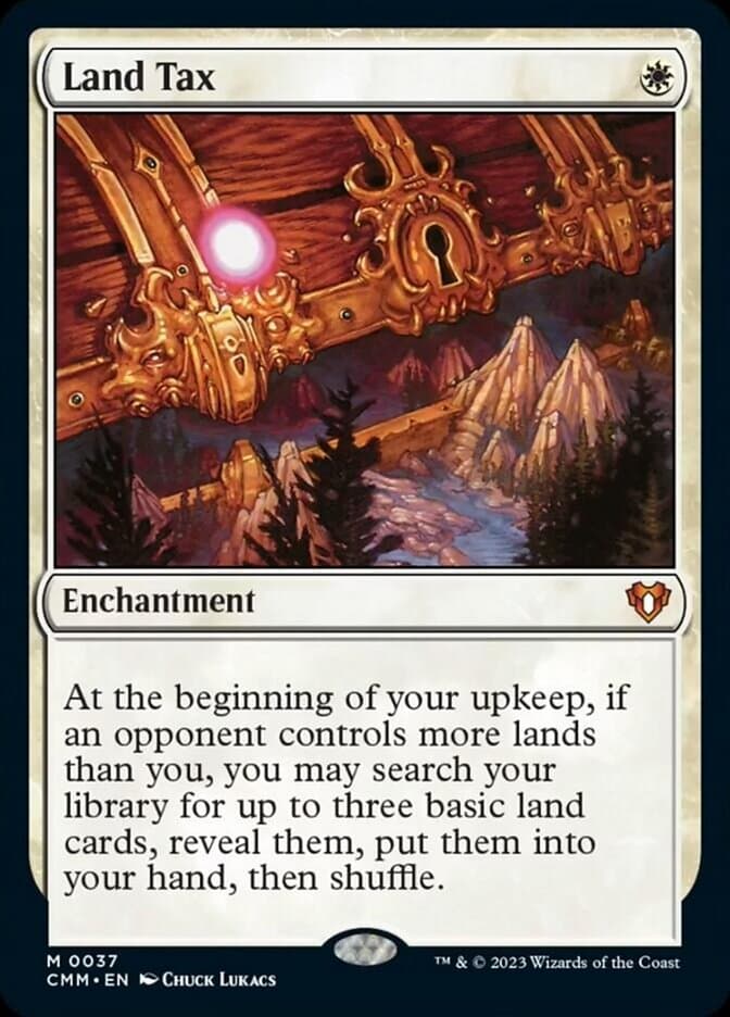 Land Tax card art