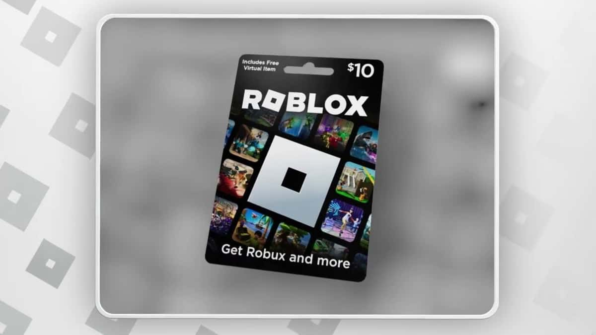 Roblox Gift Card