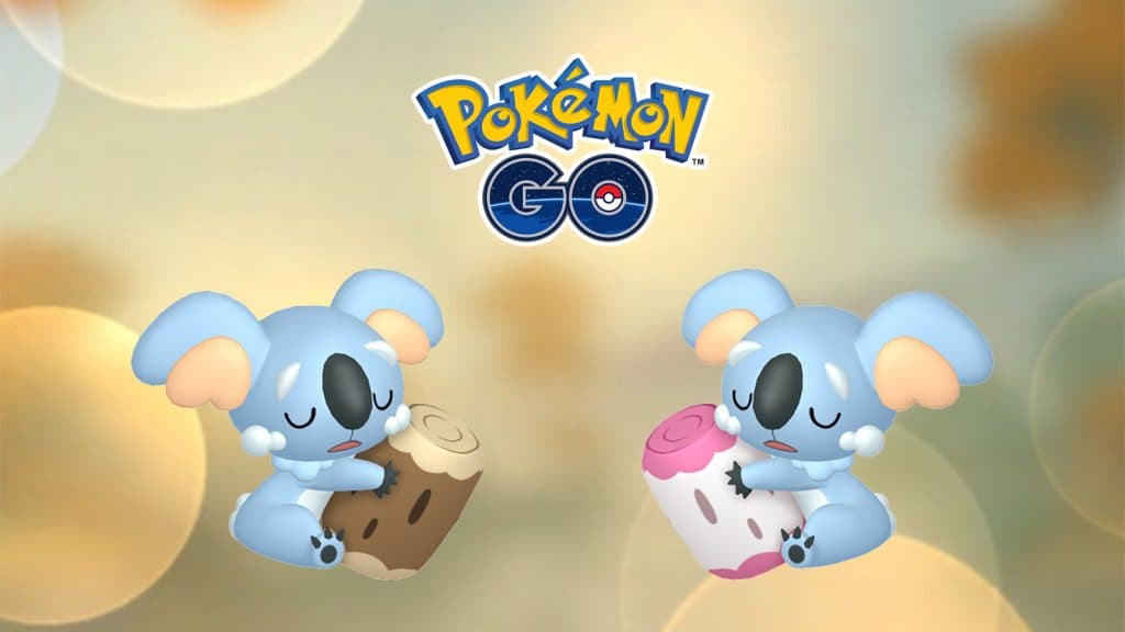 Shiny Komala in Pokemon GO