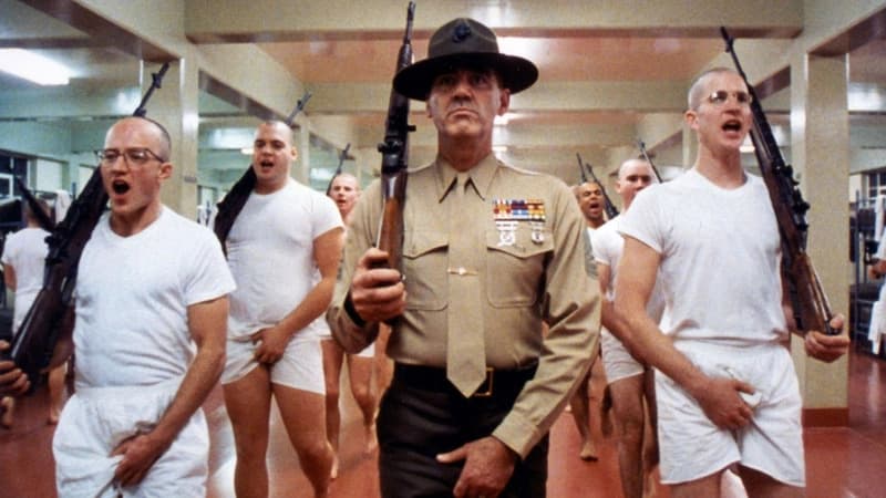 A still from Full Metal Jacket