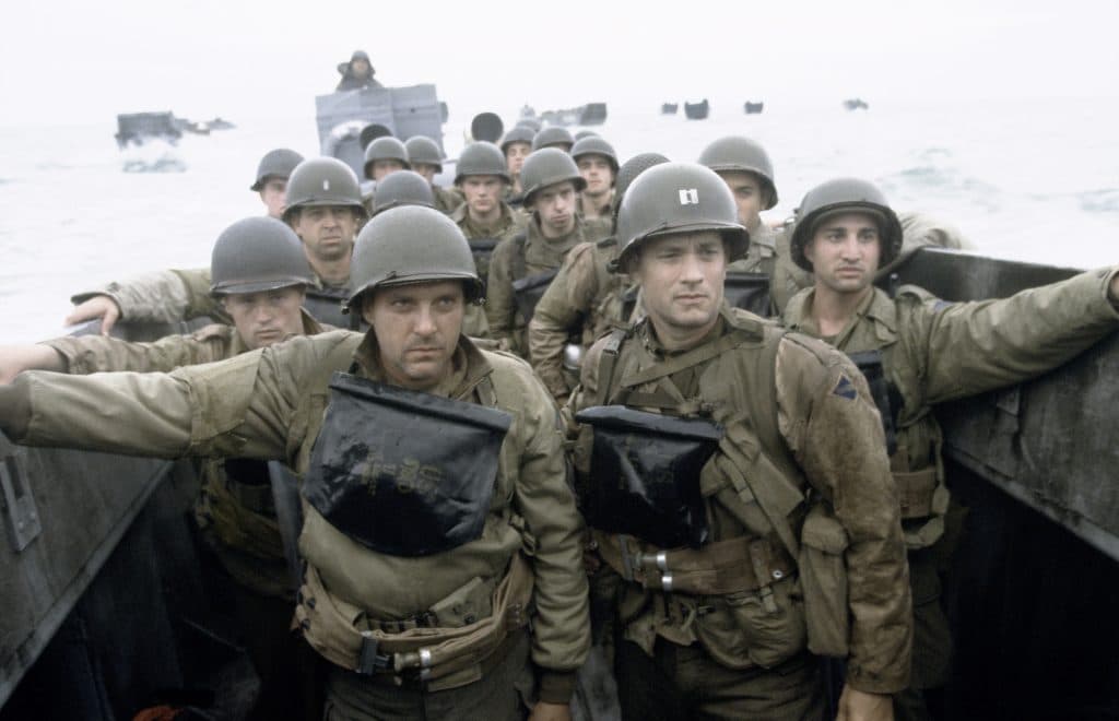 A still from Saving Private Ryan, one of the best war movies