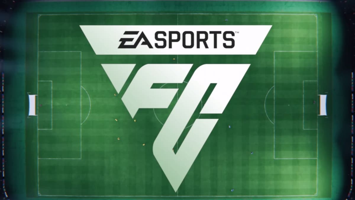 ea fc 24 logo on pitch