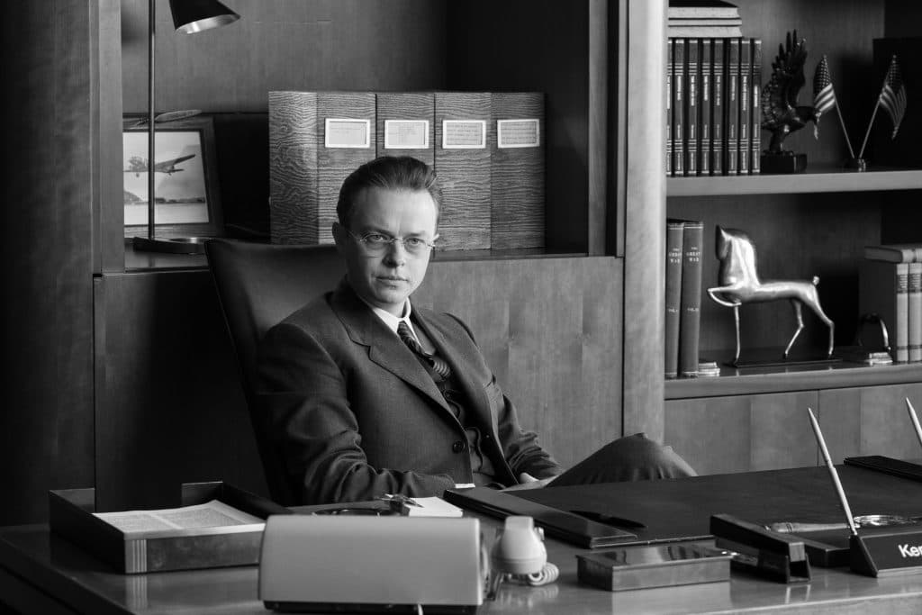 Dane DeHaan as Kenneth Nichols in the Oppenheimer cast