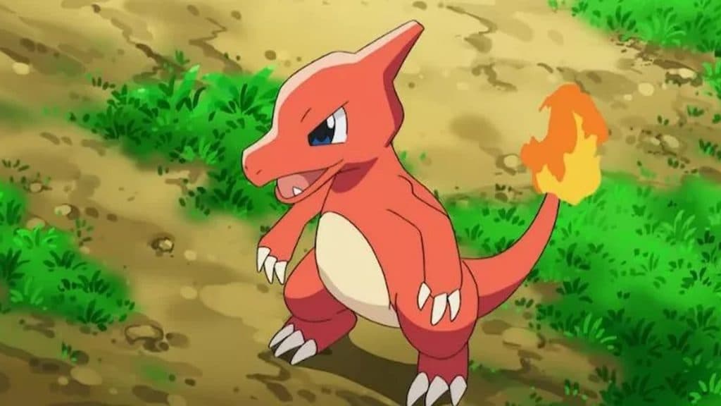 Charmeleon from Pokemon anime