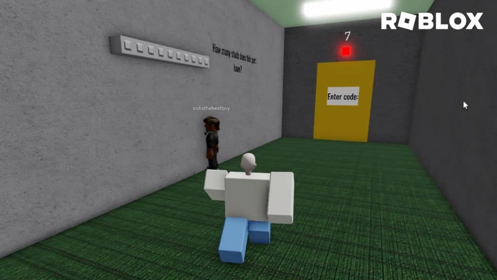 Roblox Puzzle Doors Hallway