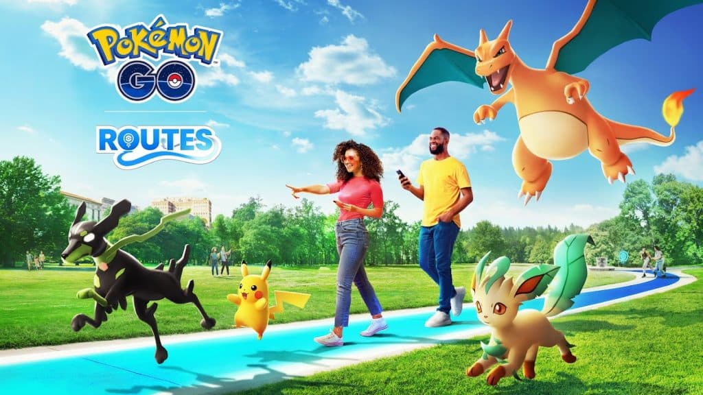 Pokemon Go Blaze New Trails promo shot