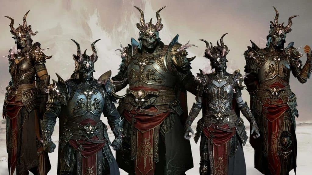 Diablo 4 characters