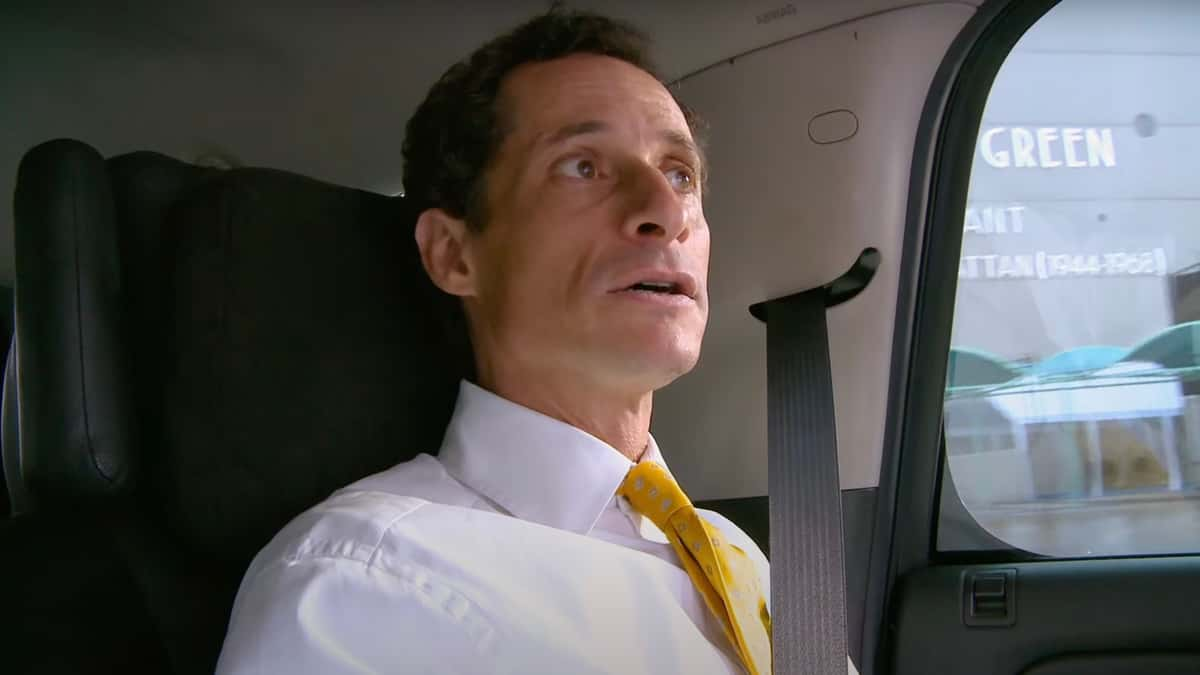 Anthony Weiner in Weiner documentary