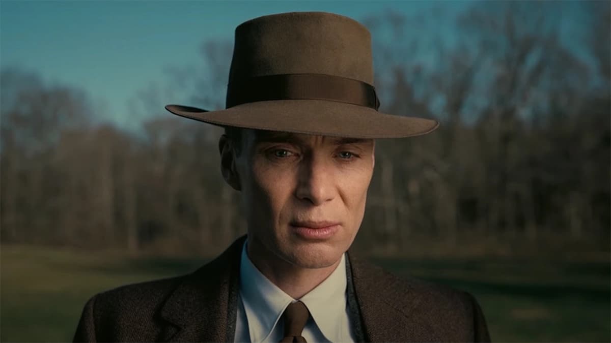 Cillian Murphy as J. Robert Oppenheimer.