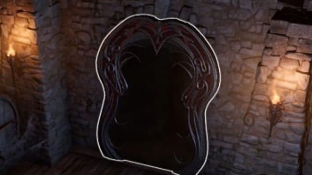 baldur's gate 3 ornate mirror