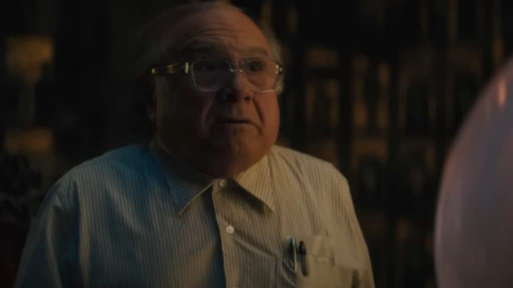 Danny DeVito as Professor Bruce Davis in Haunted Mansion