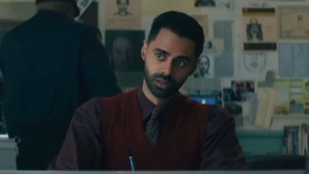 Hasan Minhaj  as a sketch artist in Haunted Mansion