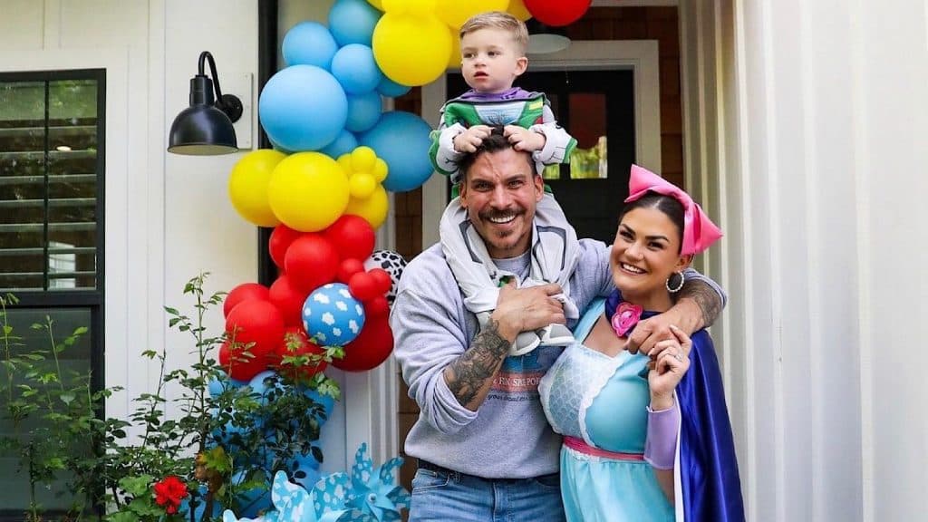 Jax Taylor, Brittany Cartwright, and their son Cruz.