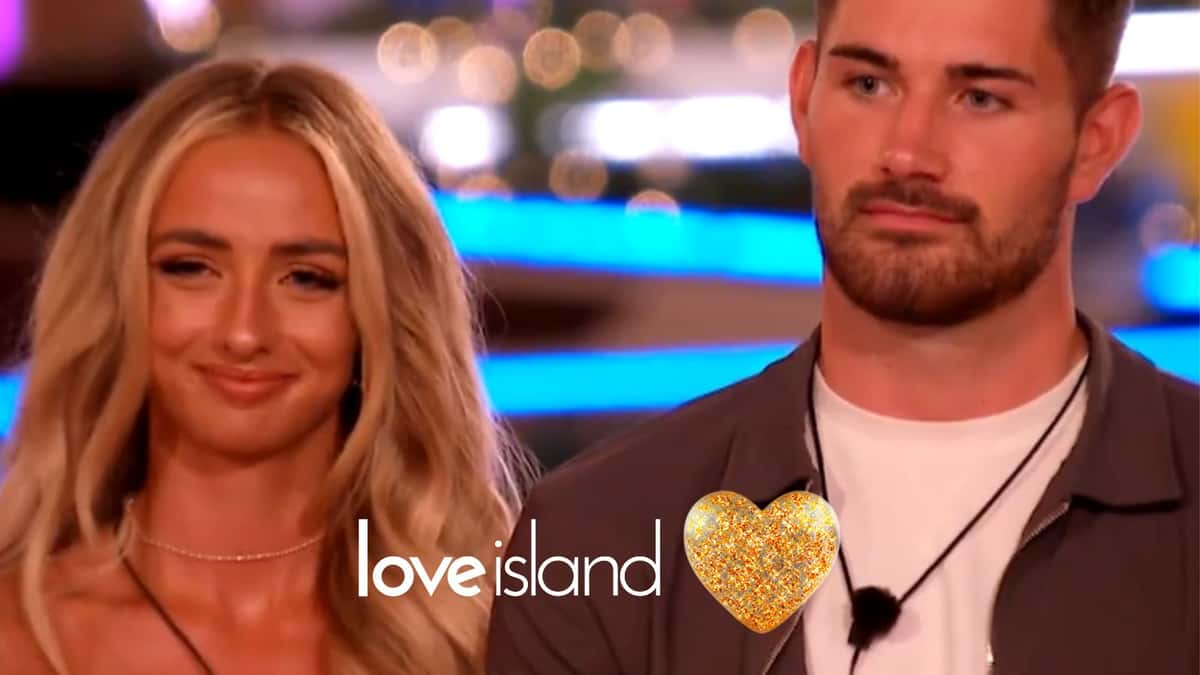 Abi and Scott from Love Island