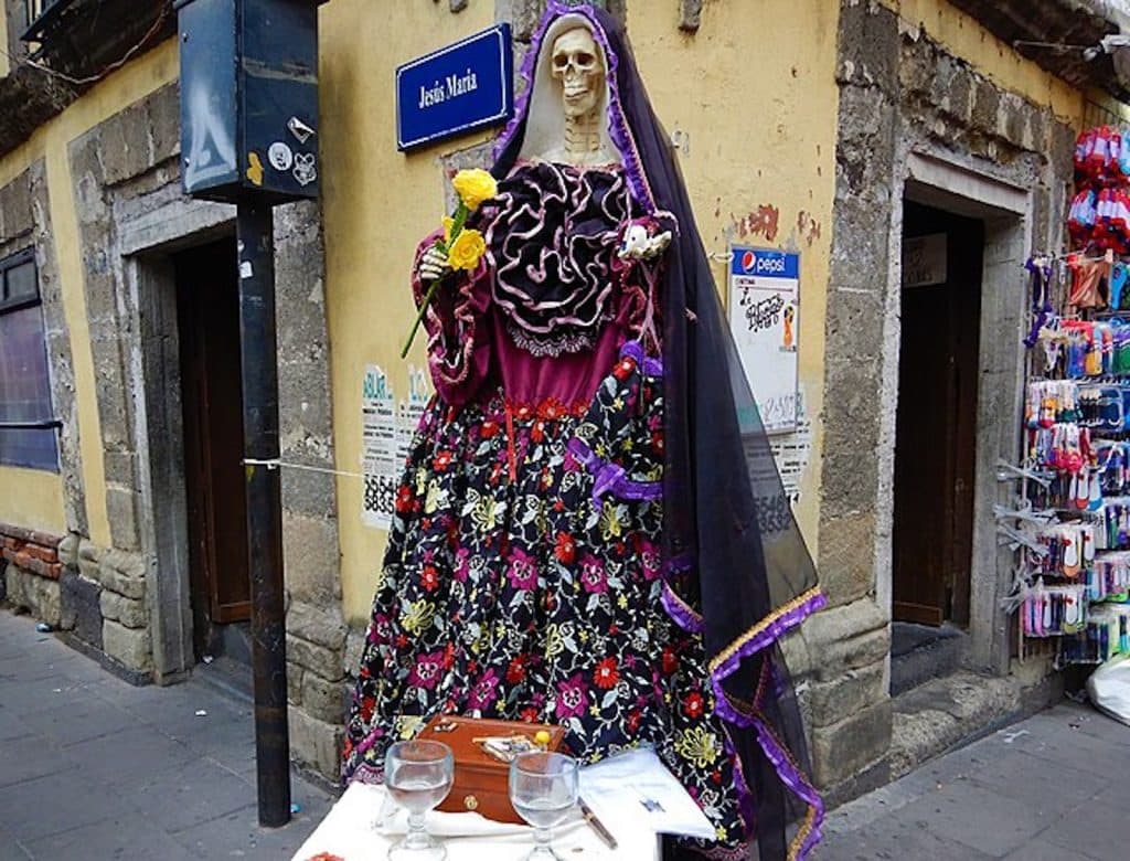 Effigy of Santa Muerte or Holy Death