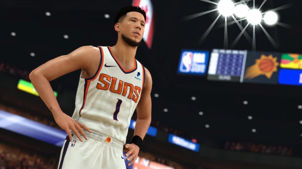 Devin Booker in NBA 2K24