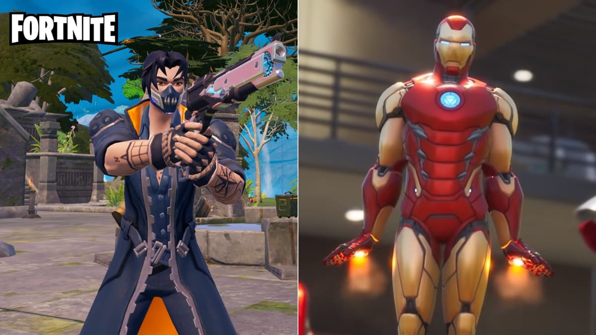 Fortnite Chapter 4 Iron Man Easter Egg