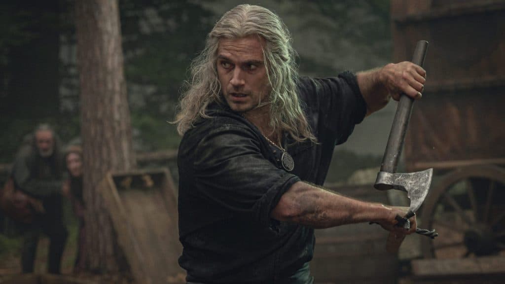 Henry Cavill as Geralt in The Witcher