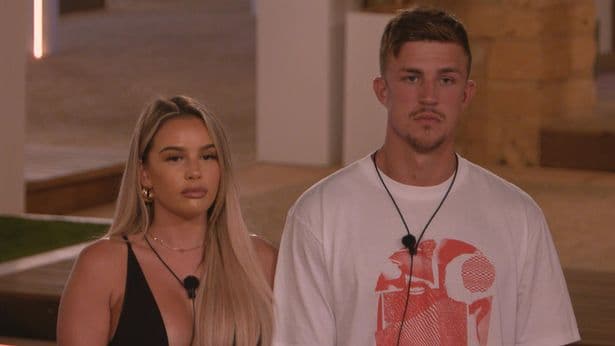 Love Island's Mitchel and Ella B