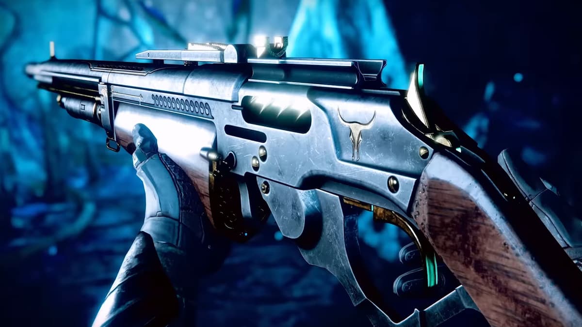 Dead Man's Tale Exotic Scout Rifle from Destiny 2.