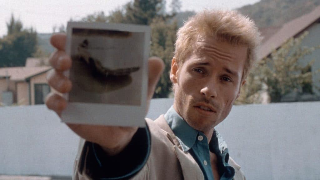 Guy Pearce in Memento