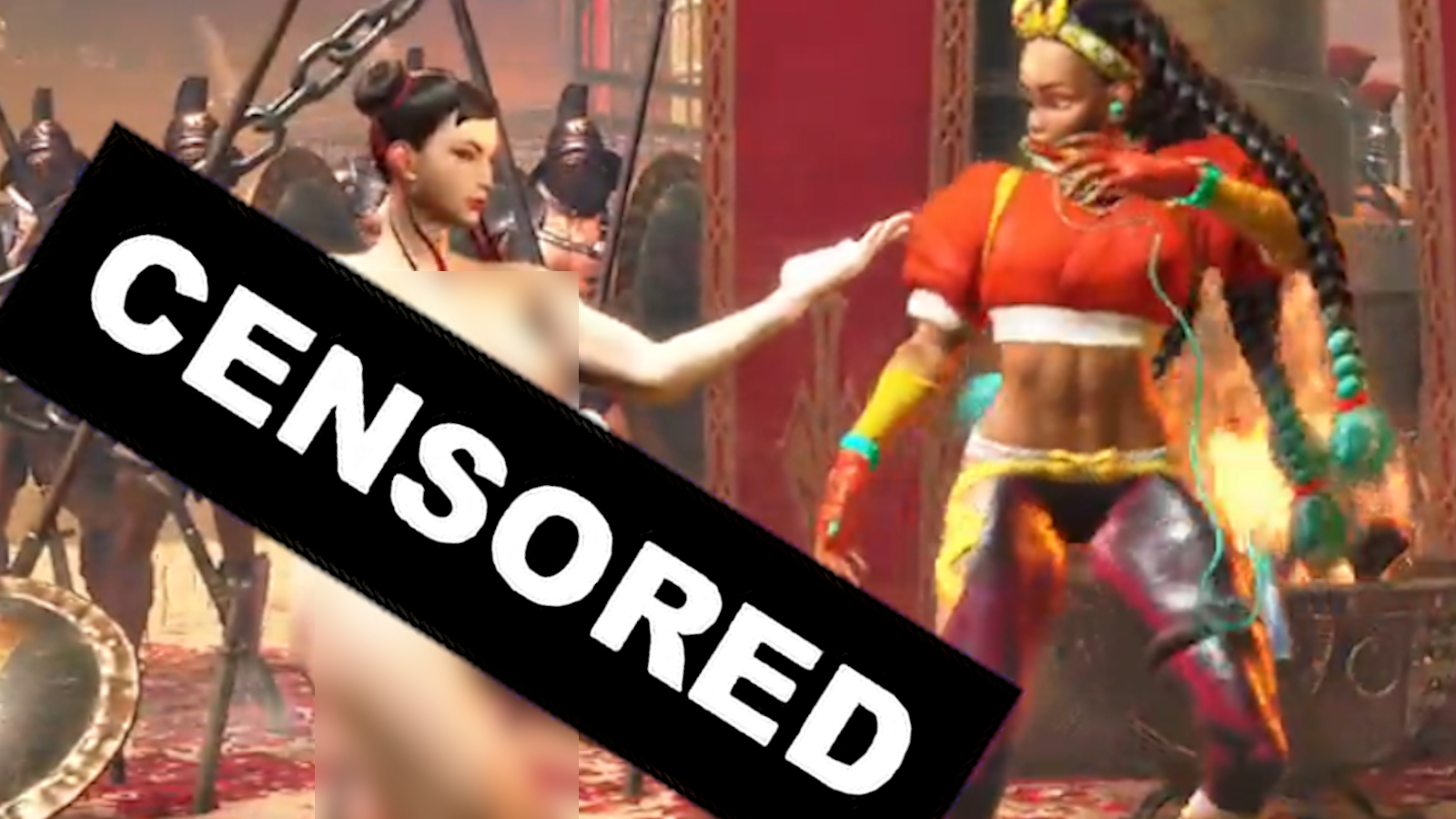 Street Fighter 6 Tournament Forgets To Turn Off Nude Chun Li Mod