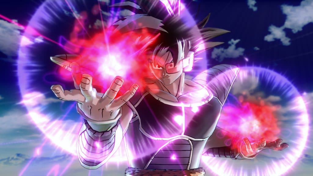 A screenshot from Dragon Ball Xenoverse 2