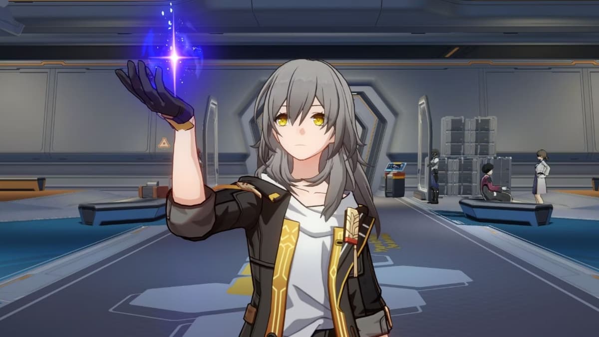 A screenshot of Stelle in Honkai Star Rail