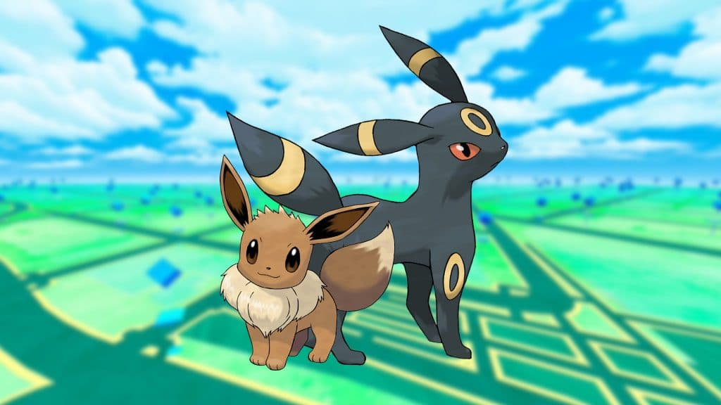 pokemon go eevee evolution umbreon