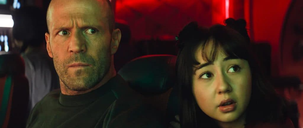 Shuya Sophie Cai and Jason Statham in The Meg 2 cast