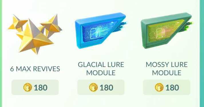 Mossy Lure Modules in Pokemon Go