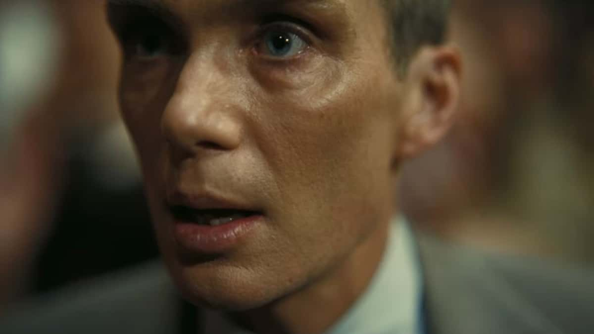 Cillian Murphy in the scariest scene in Oppenheimer