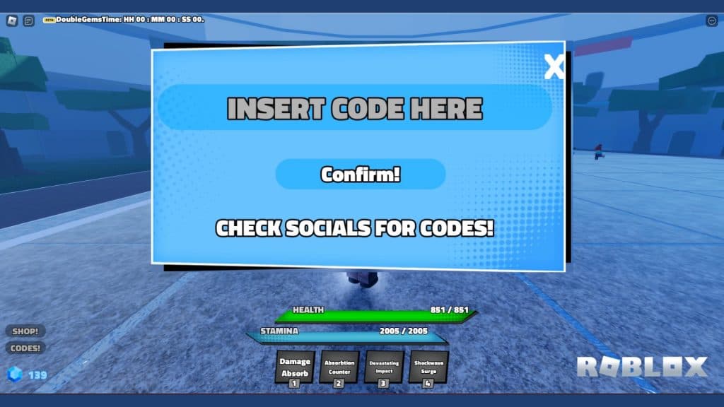 My Hero Battlegrounds code redeem in Roblox