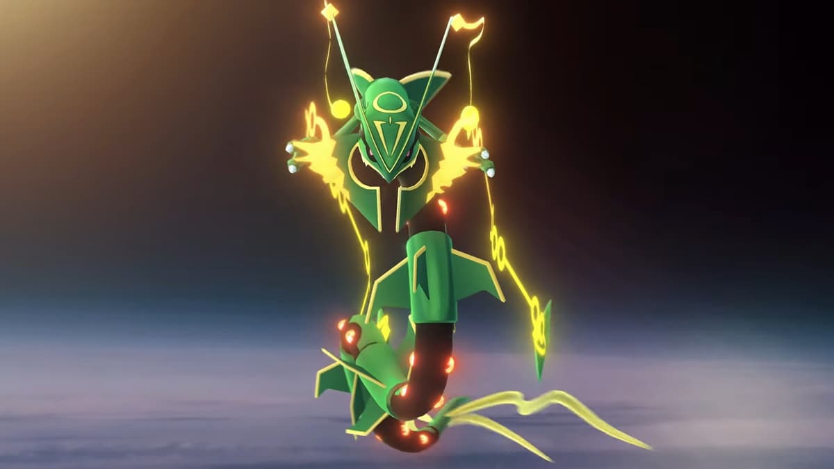 Mega Rayquaza in Pokemon Go