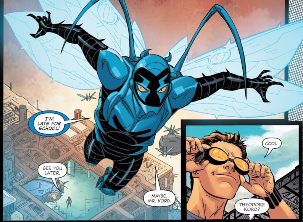 Blue Beetle & Ted Kord speaking