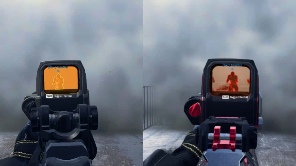 Holtherm optic in Modern Warfare 2