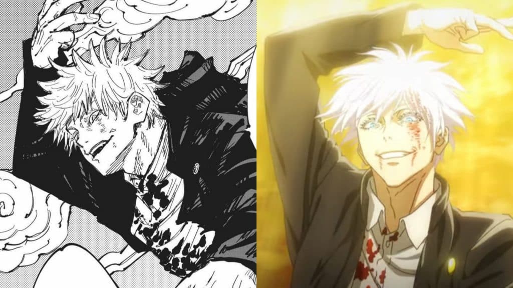 A comparison of Jujutsu Kaisen Season 2 and manga