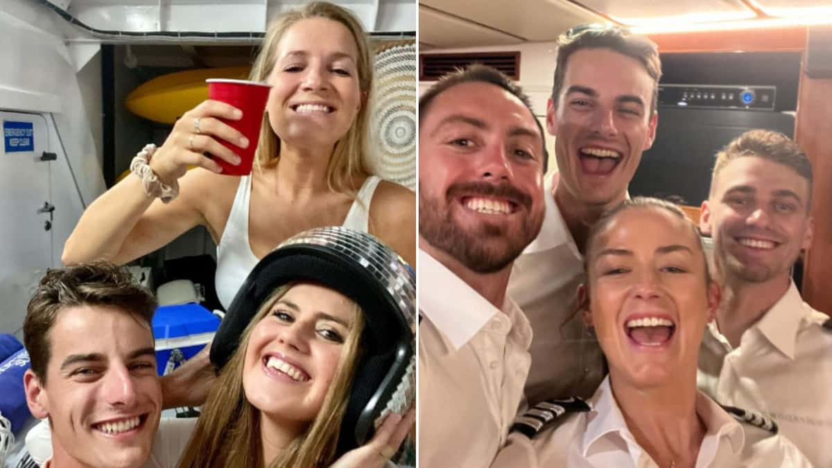 The Season 2 cast of Below Deck Down Under