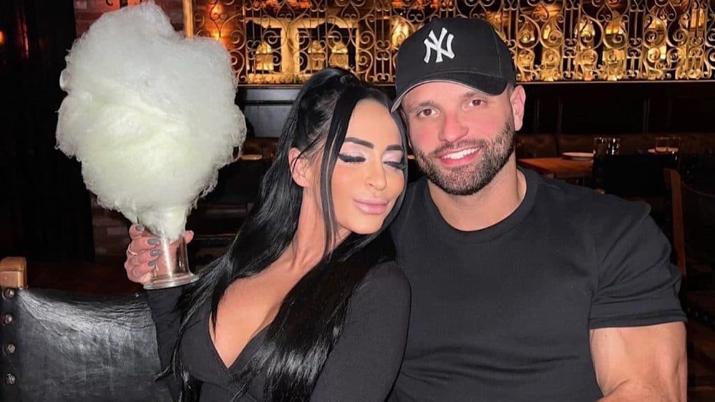 Angelina Pivarnick and her fiancee Vinny Tortorella.