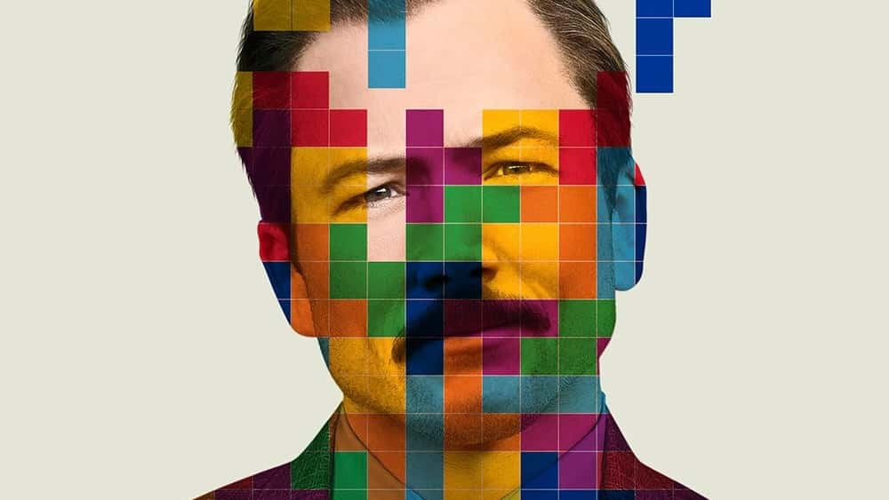 Taron Egerton in the Tetris movie.