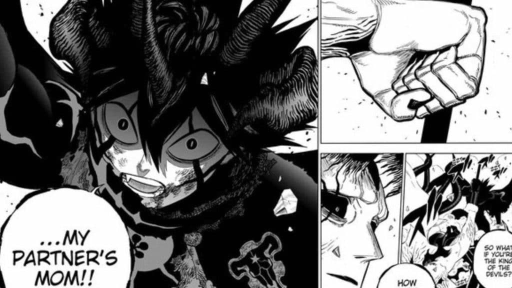 Black Clover manga panel