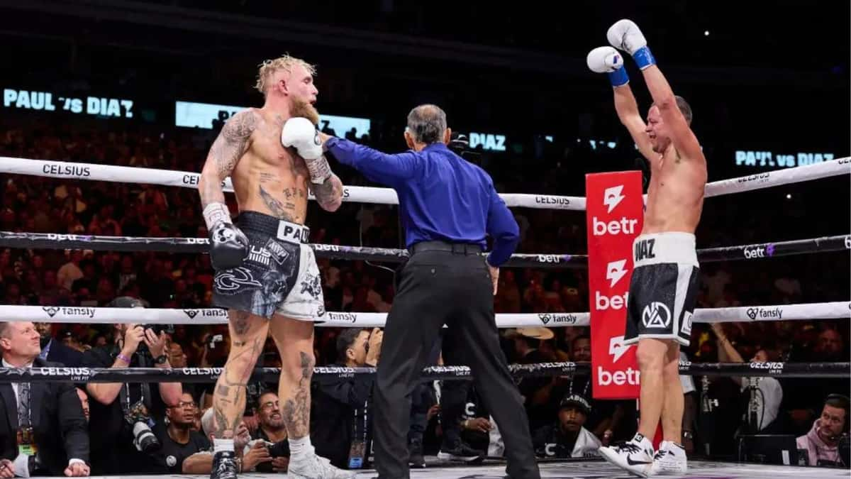 Jake Paul vs. Nate Diaz boxing fight